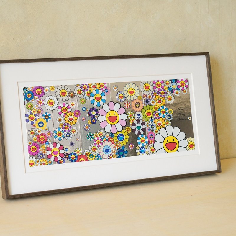 【手工裱框】村上隆 Takashi Murakami。Kaikai Kiki 立体卡片 - 海报/装饰画/版画 - 纸 
