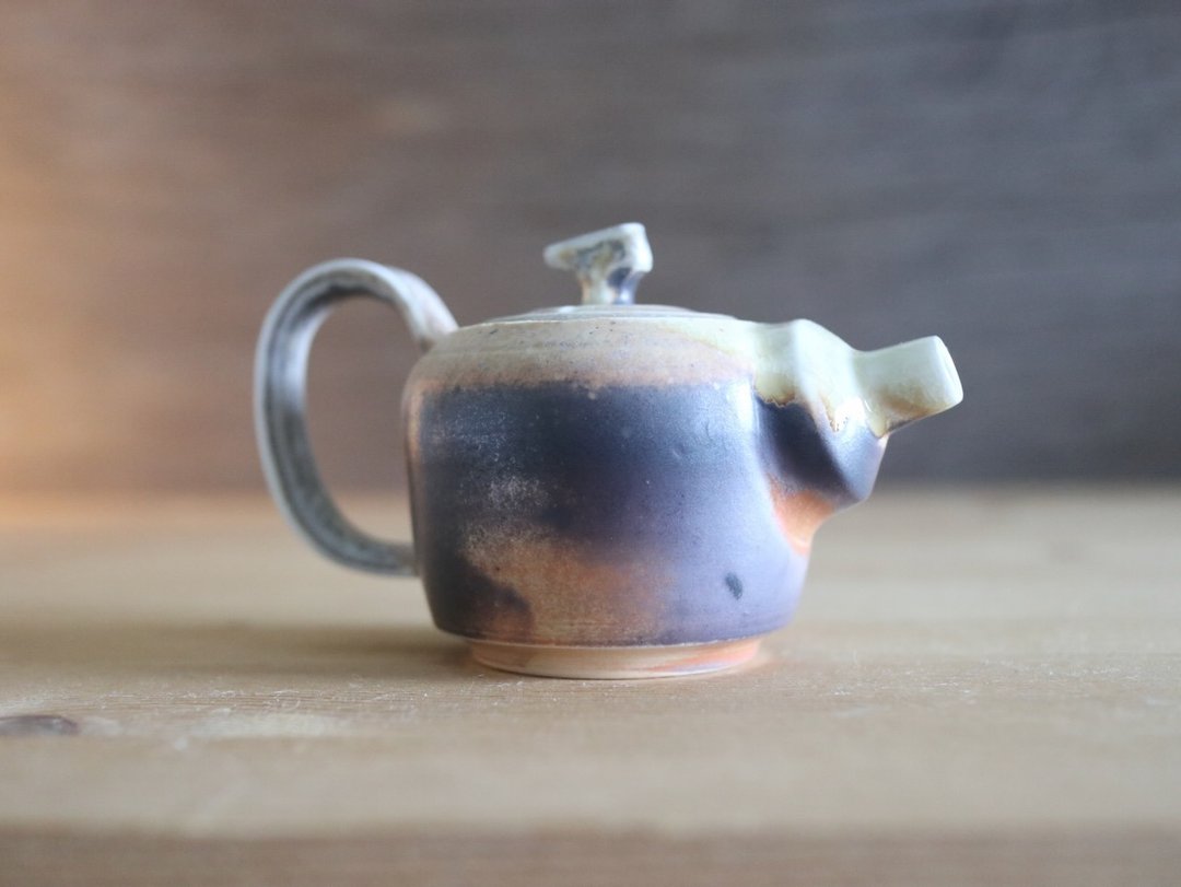 柴烧茶壶_TB - 茶具/茶杯 - 瓷 橘色