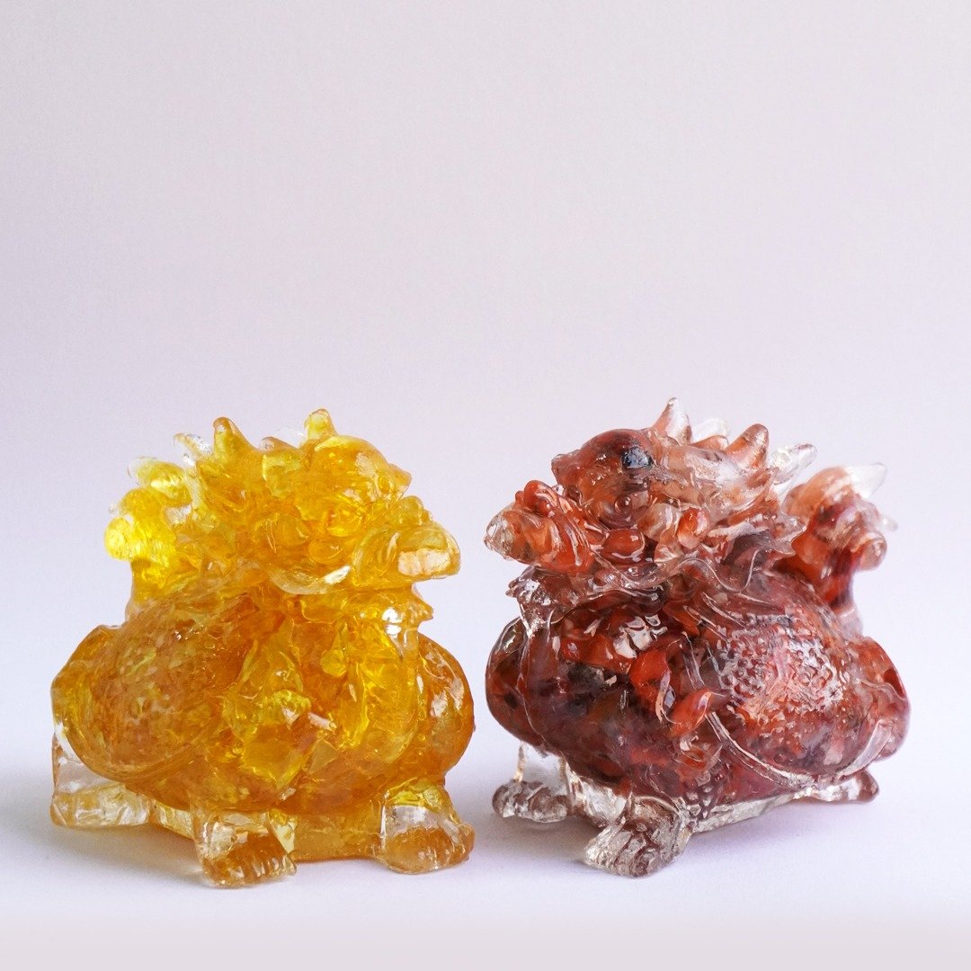 【Hourrae荷莱】开运聚财貔貅 水晶摆件 - 摆饰 - 水晶 多色