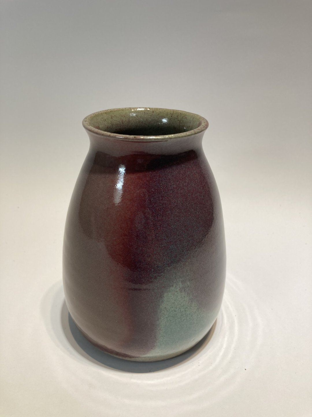 摇滚双色中型花器 - 花瓶/陶器 - 陶 红色