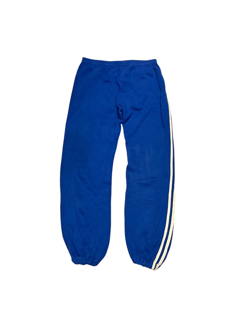 80s 美国古着 double side track pants  运动棉裤 - 中性裤装 - 棉．麻 蓝色