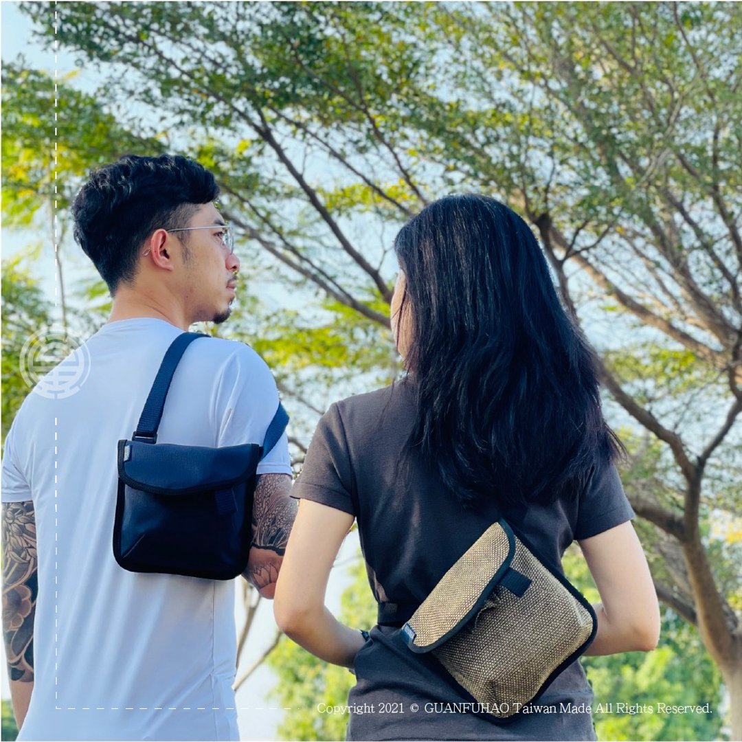 广富号 帆布包 礼品 古美门 侧背小包 - 侧背包/斜挎包 - 棉 