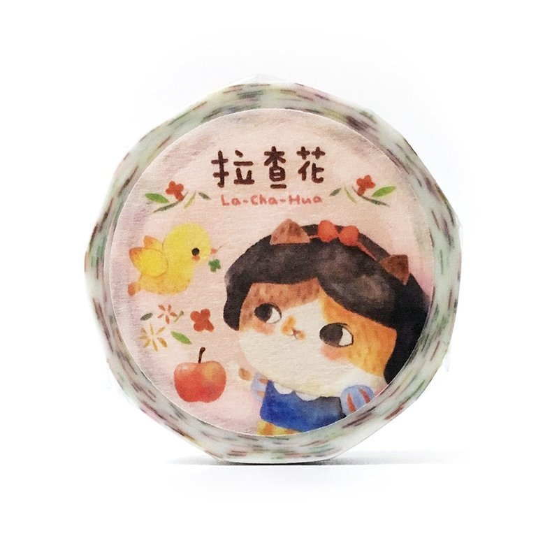 猫咪纸胶带 15mm - 白雪蛙 - 纸胶带 - 纸 