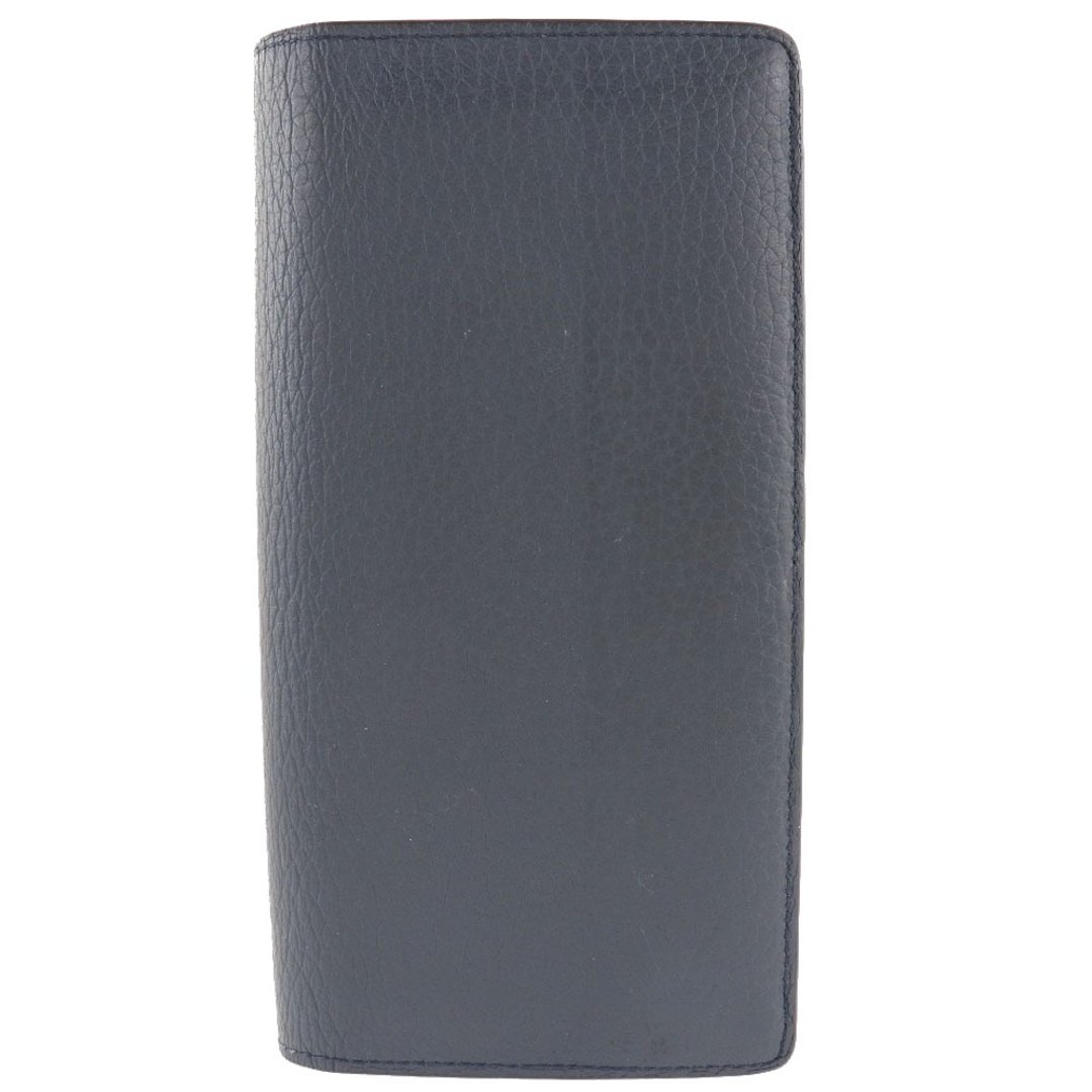 【日本直送】路易威登 LOUIS VUITTON Portefeuille Brazza 长夹 Parnasséa M58818 Taurillon Clemence 皮革 海洋蓝 男士【二手】 - 皮夹/钱包 - 真皮 蓝色