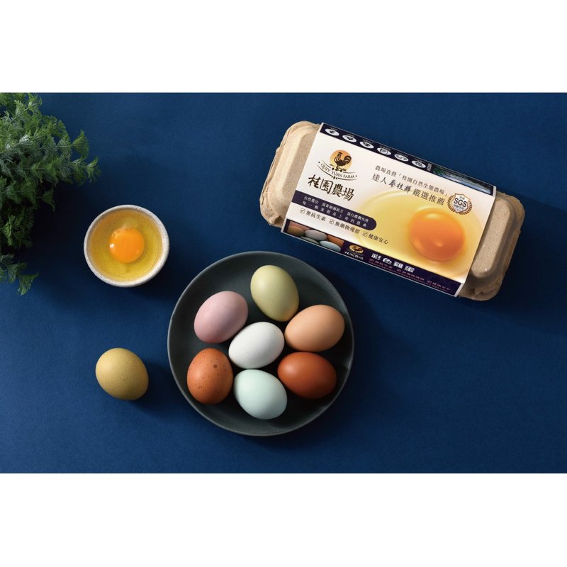【桂园农场】严选系列-彩色鸡蛋(4盒) - 其他 - 其他材质 多色