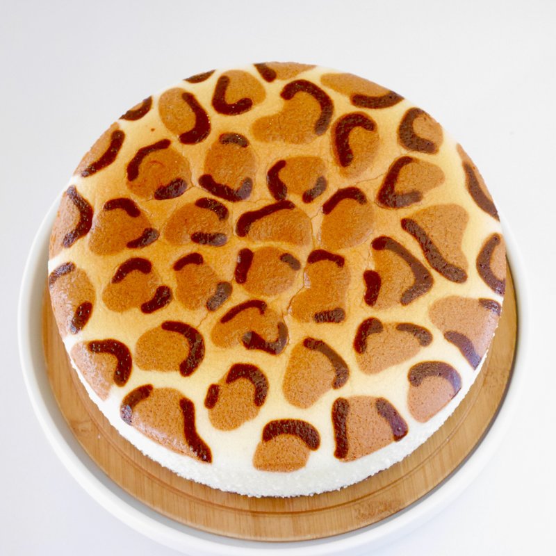【Dobby手工甜品】XOXO豹豹轻奶酪/8寸 - 蛋糕/甜点 - 新鲜食材 咖啡色