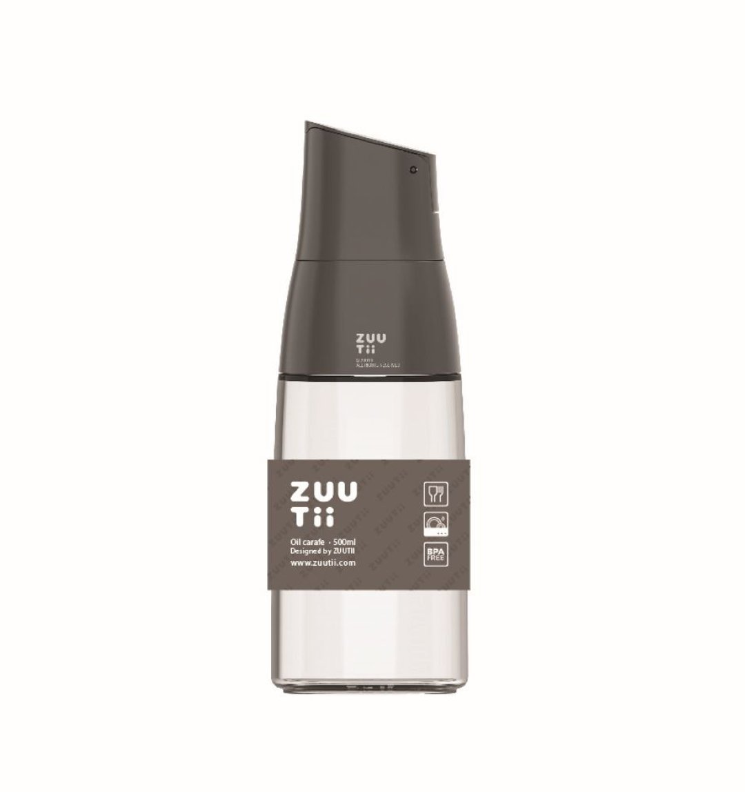 Zuutii 自动开合盖玻璃油壶 - 灰色 - 厨房用具 - 玻璃 灰色
