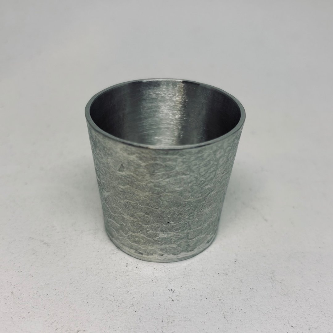 纯锡酒杯/猪口杯品酒杯/8分满为40cc,青冶金工手作锻打纯锡杯 - 酒杯/酒器 - 贵金属 