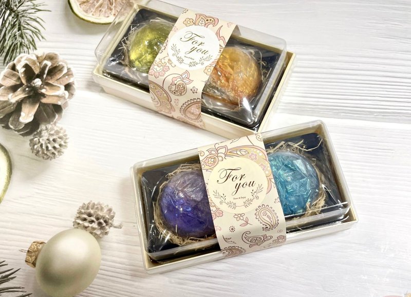 日本胺基酸宝石皂 2颗礼盒包装 - 肥皂/手工皂 - 其他材质 多色