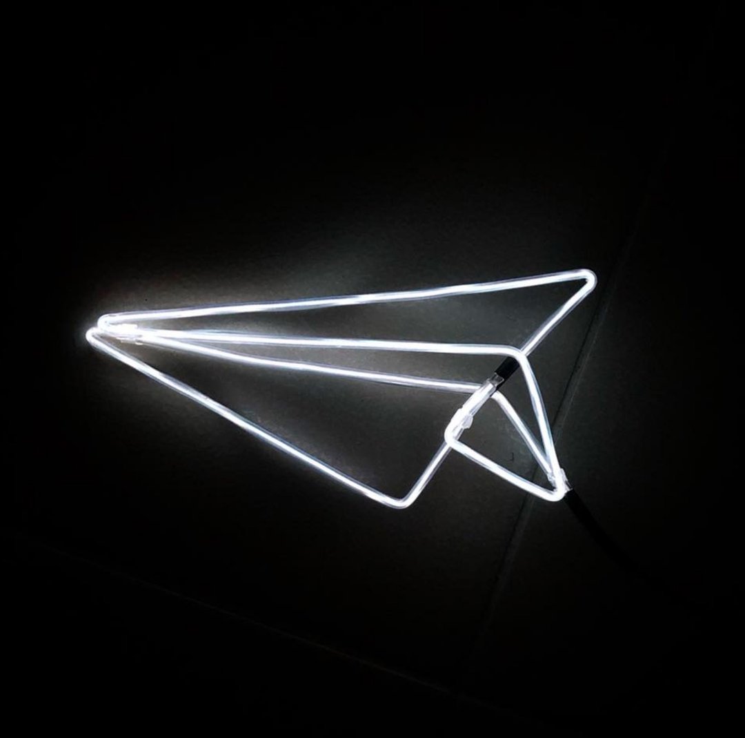 neonlite 定制霓虹文字图案灯 /纸飞机/ - 灯具/灯饰 - 塑料 绿色