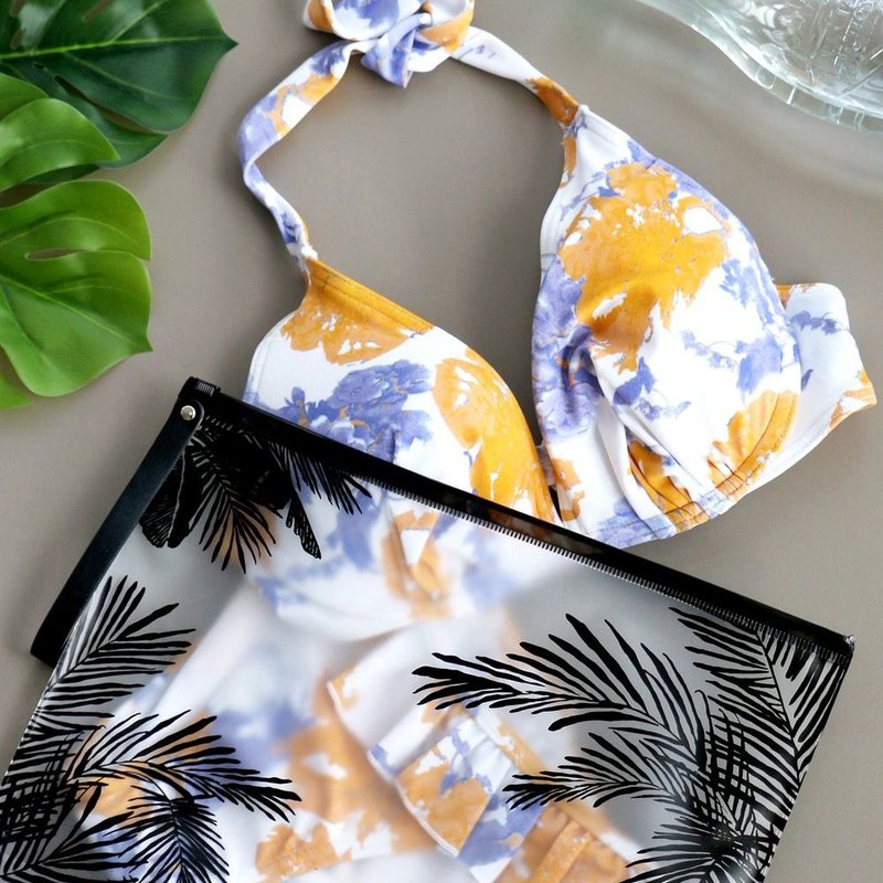 iconic旅行-透明防水夹链袋化妆包L-热带雨林,ICO87021 - 化妆包/杂物包 - 塑料 透明