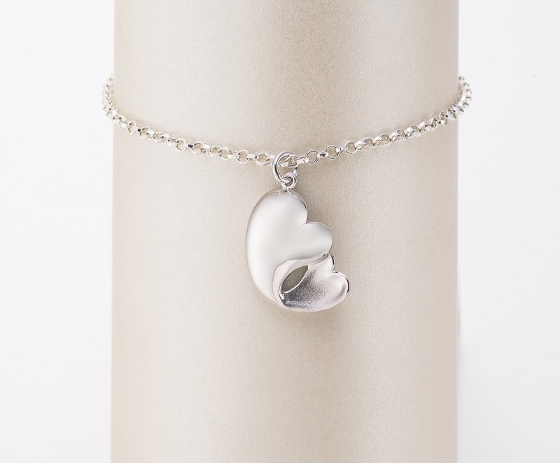 LOVE -- 依偎 - 项链 - 其他金属 粉红色