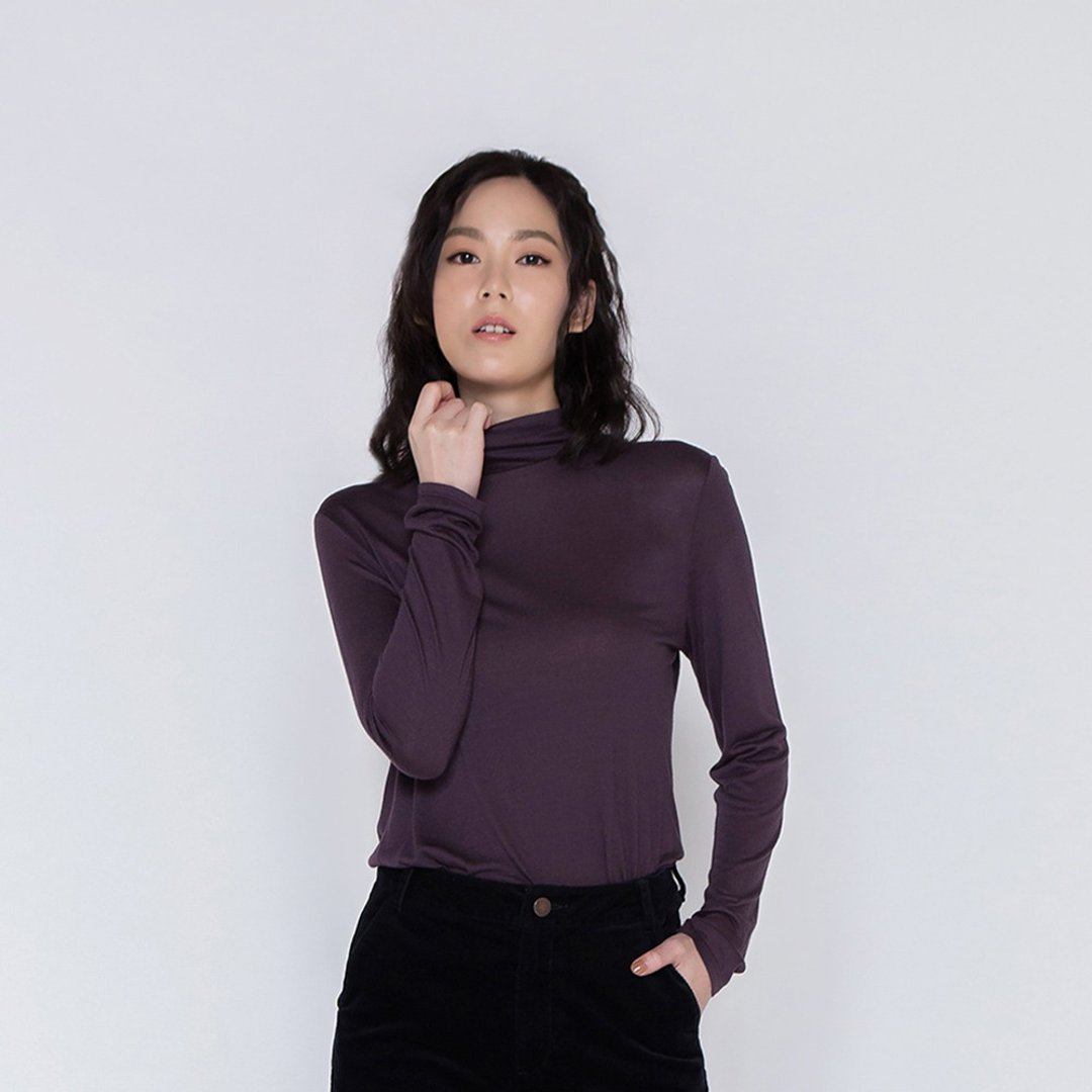 自在真我高领针织衫 Free The Soul Turtleneck Knit Wear T184 - 女装上衣 - 其他人造纤维 多色