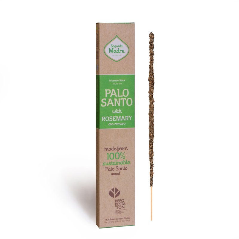 【Sagrada Madre】氛母_迷迭香-圣木香薰棒 - 香薰/精油/线香 - 植物．花 卡其色