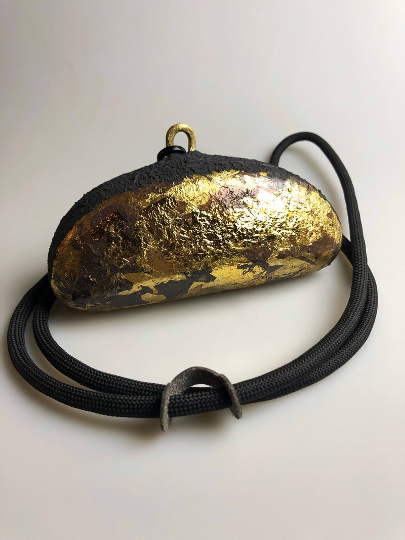 金箔眼镜单肩包 - 侧背包/斜挎包 - 其他金属 金色