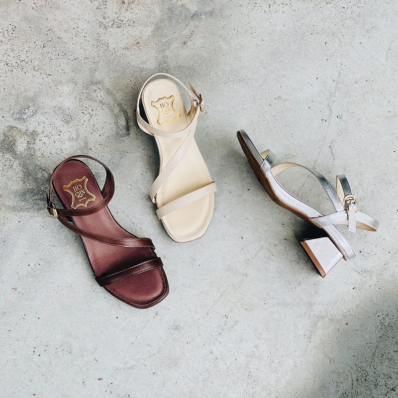 【 限量现货 】凉伴美带子 - 男女凉鞋 - 真皮 多色