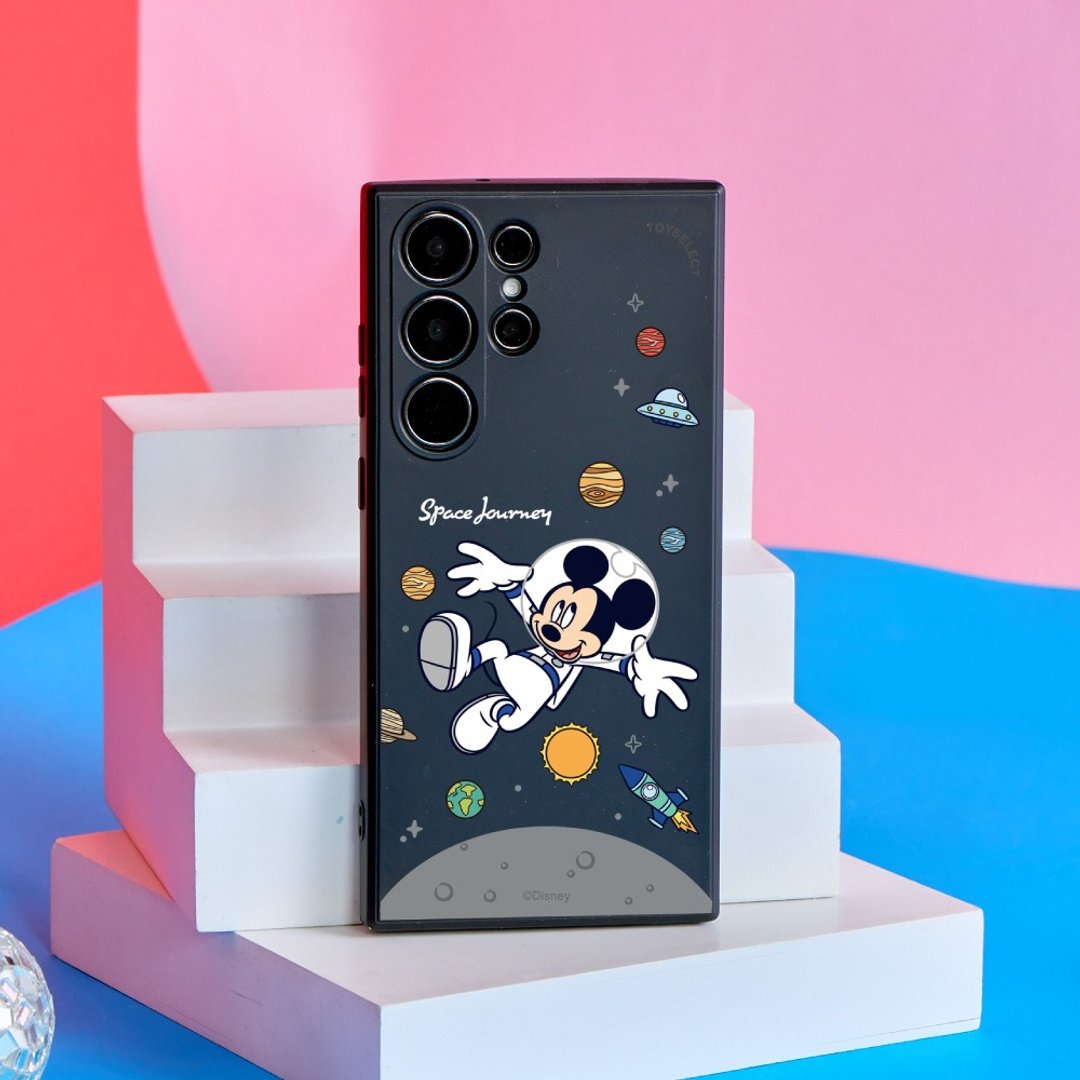 Disney经典-米奇款太空人纯色硅胶SAMSUNG手机壳 - 手机壳/手机套 - 塑料 多色