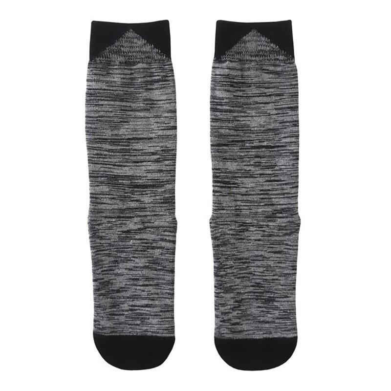 台湾宝石【 霰石 】闪亮如星系列袜 - 袜子 - 棉．麻 黑色