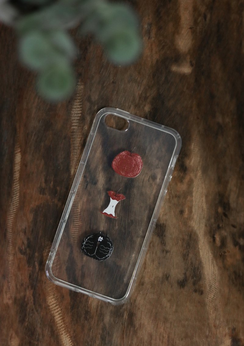 You are the apple of my eye. 插画系列手机壳  透明空压软壳 - 手机壳/手机套 - 橡胶 透明