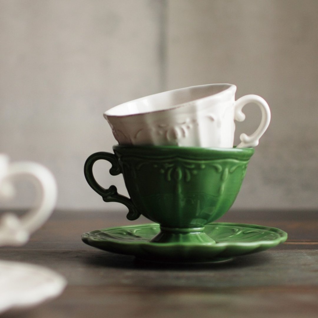 停产-日本KINTO COURONNE杯盘组 / 共3色 - 茶具/茶杯 - 瓷 多色