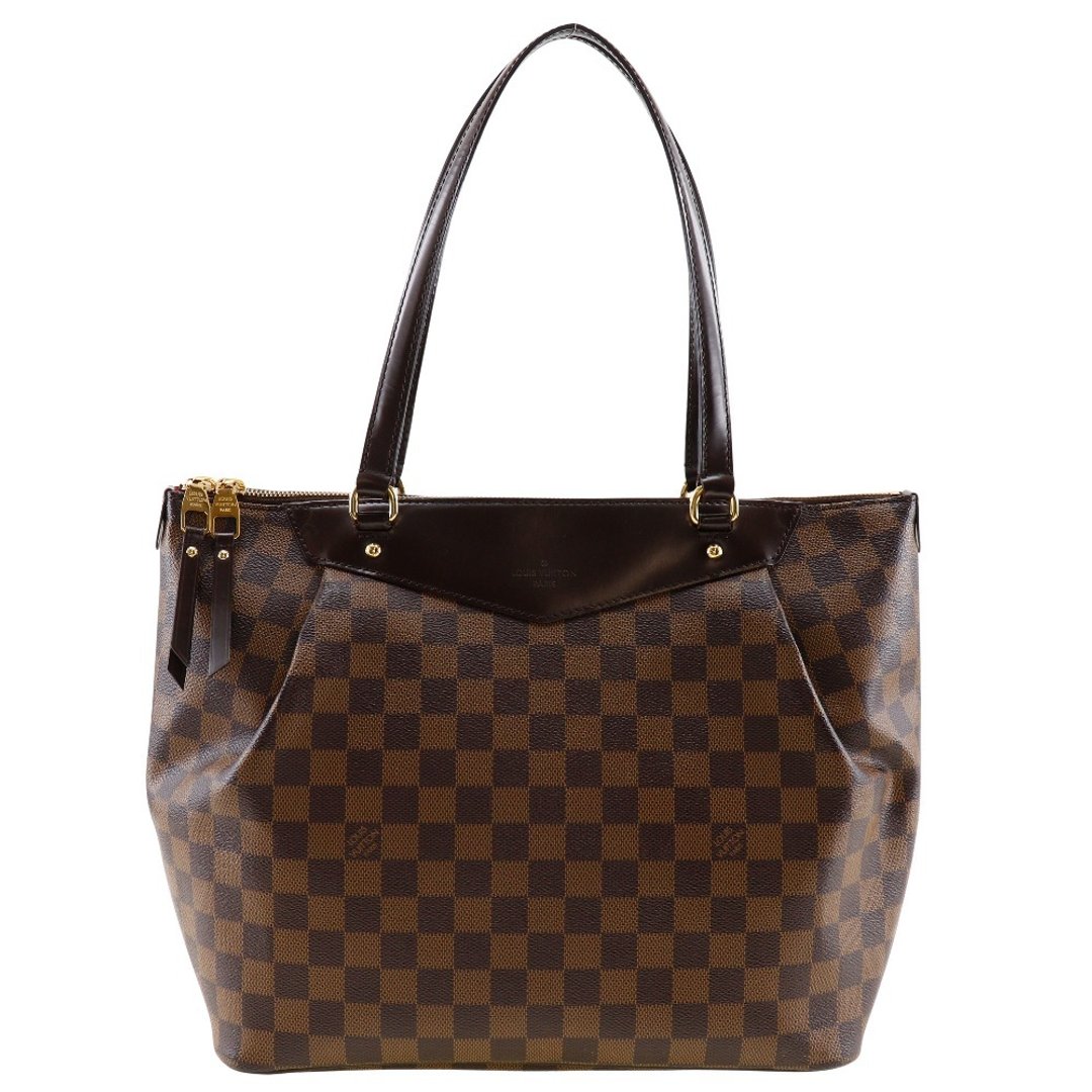 【日本直送】路易威登 LOUIS VUITTON Westminster GM 肩背包 N41103 Damier Ebene 帆布 女性【二手】 - 侧背包/斜挎包 - 人造皮革 咖啡色