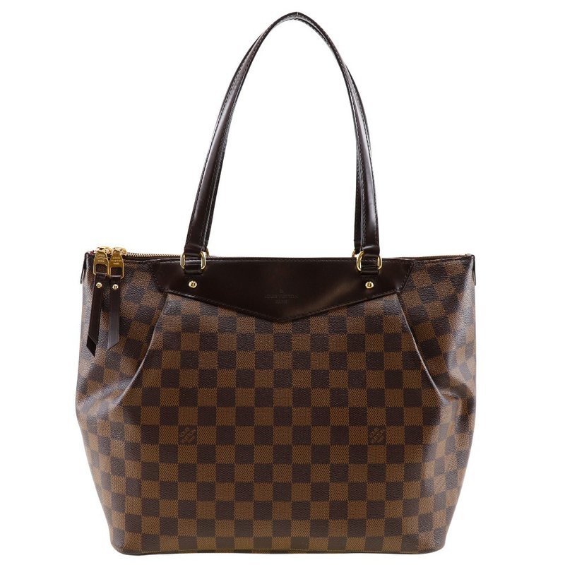 【日本直送】路易威登 LOUIS VUITTON Westminster GM 肩背包 N41103 Damier Ebene 帆布 女性【二手】 - 侧背包/斜挎包 - 人造皮革 咖啡色