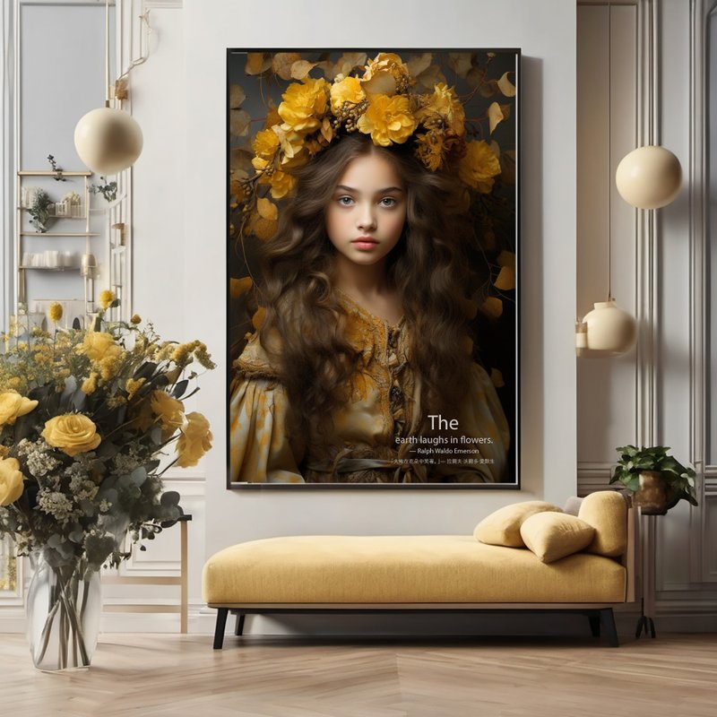 无框画 | 美甲 *花艺* 美体雕塑*美发护肤*香氛精油工作室挂画 - 海报/装饰画/版画 - 其他材质 多色