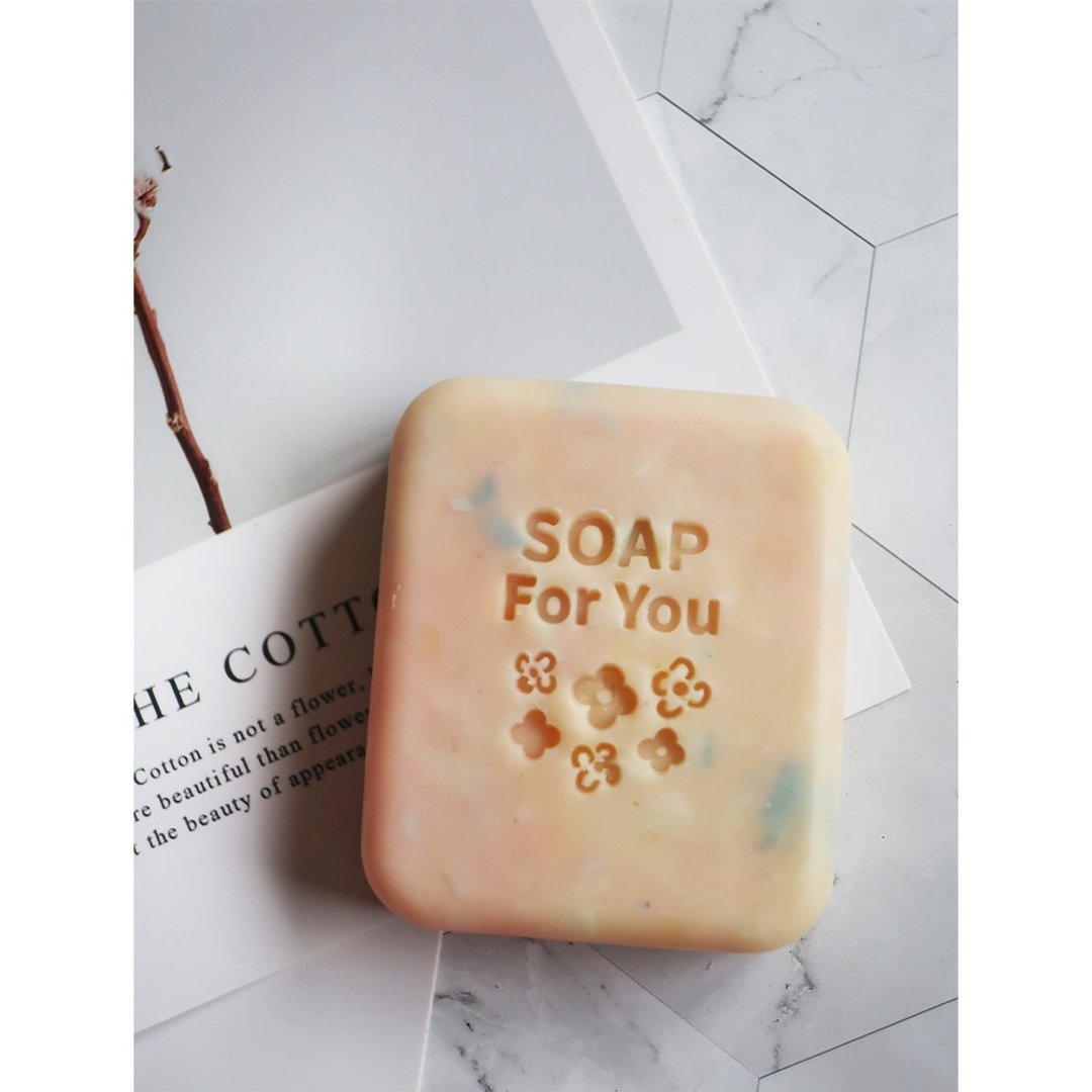 【皂章A43】春日花朵 压克力章 ソープスタンプ Soap Stamp - 蜡烛/香氛/手工皂 - 压克力 