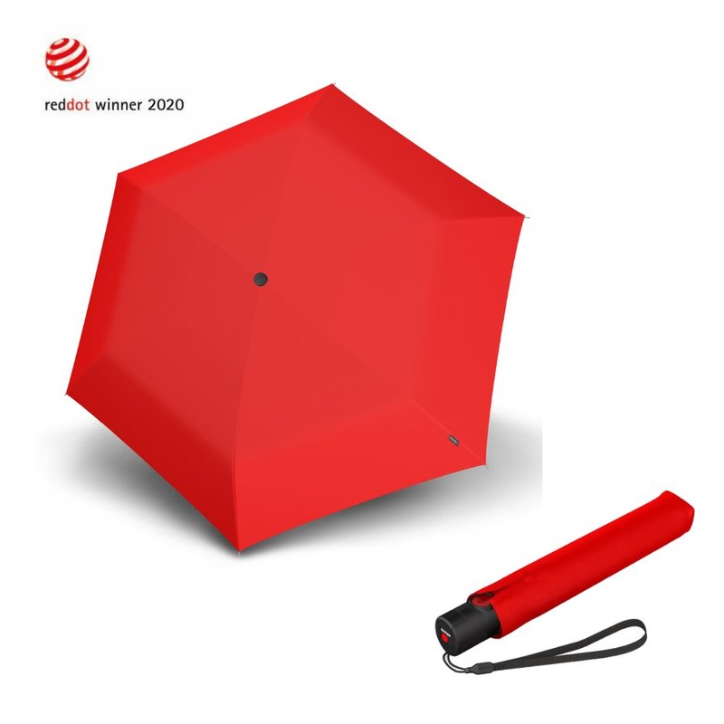 【Knirps德国红点伞】U.200 超轻薄羽量自动伞-Red - 雨伞/雨衣 - 聚酯纤维 红色