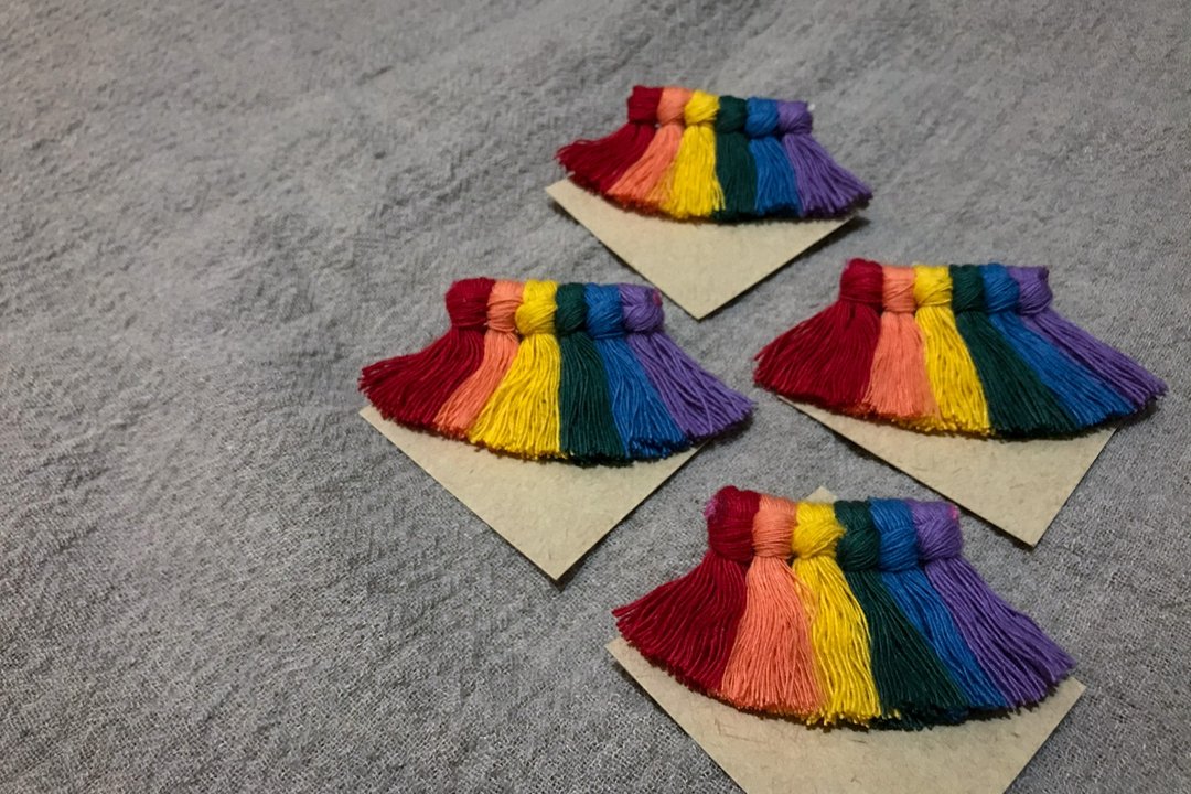 关于爱_Love Equality爱的小别针 - 徽章/别针 - 棉 