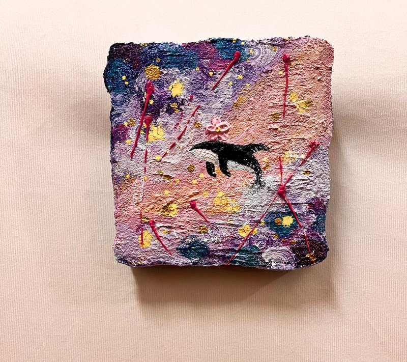 阿鲸・饼干岩系列 - 海报/装饰画/版画 - 颜料 