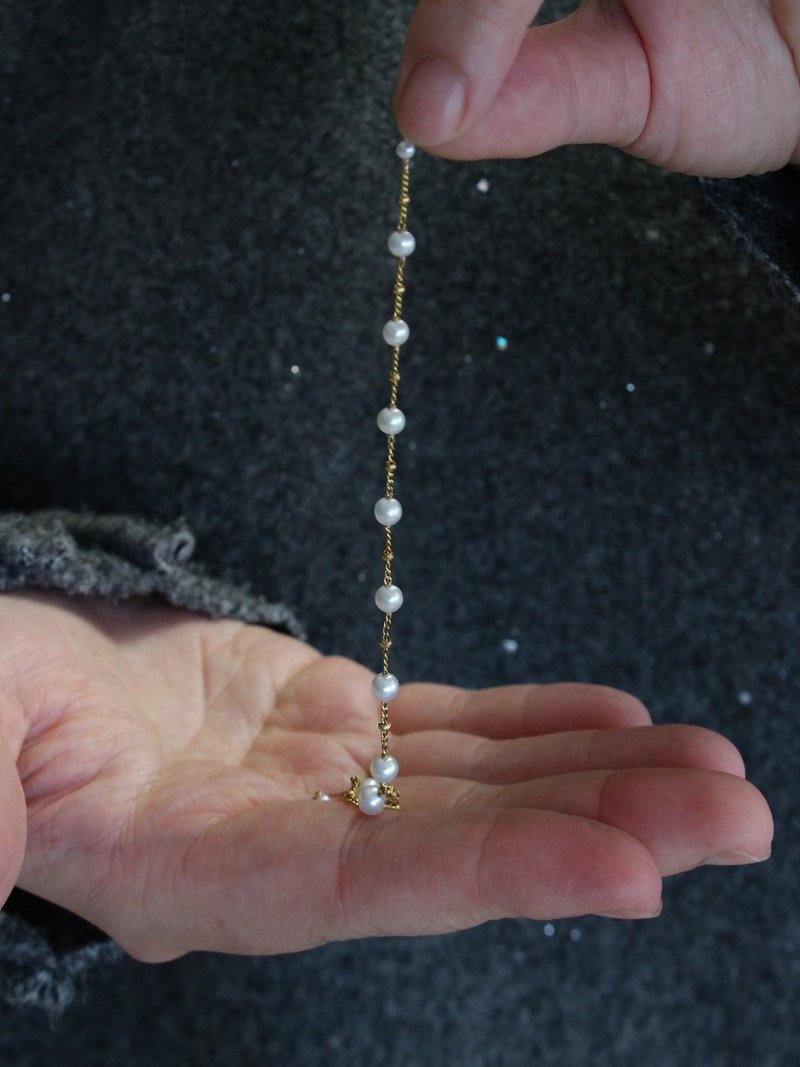 14kgf 淡水珍珠手链 轻珠宝 - 手链/手环 - 珍珠 多色