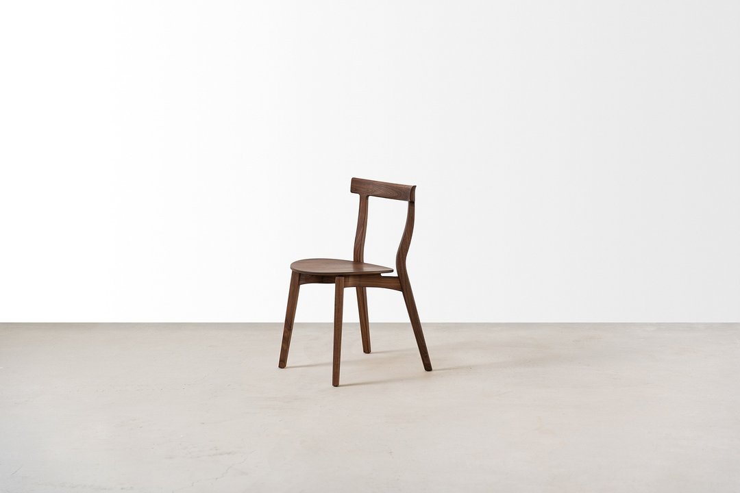 燕椅 Hirundo Chair / 胡桃 - 椅子/沙发 - 木头 咖啡色