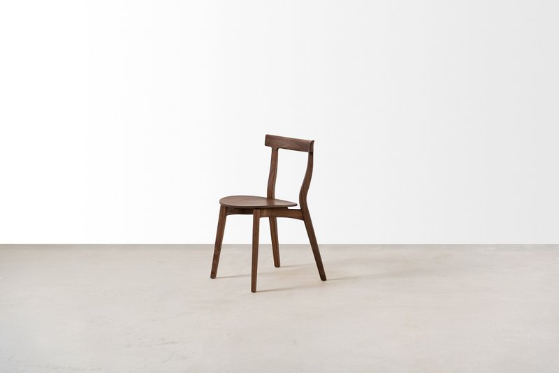 燕椅 Hirundo Chair / 胡桃 - 椅子/沙发 - 木头 咖啡色