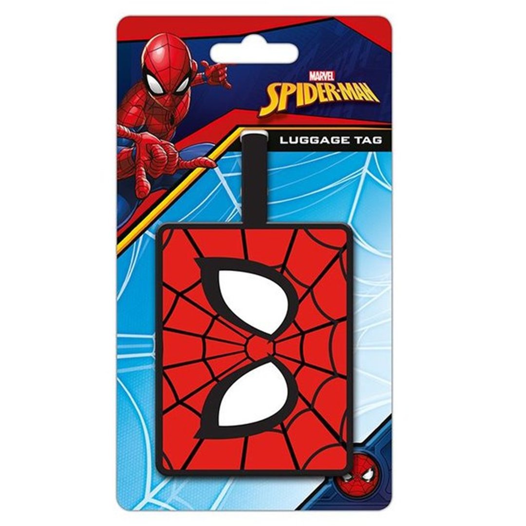 【漫威】蜘蛛人大眼特写行李吊牌/Spider-Man - 行李吊牌 - 其他材质 红色