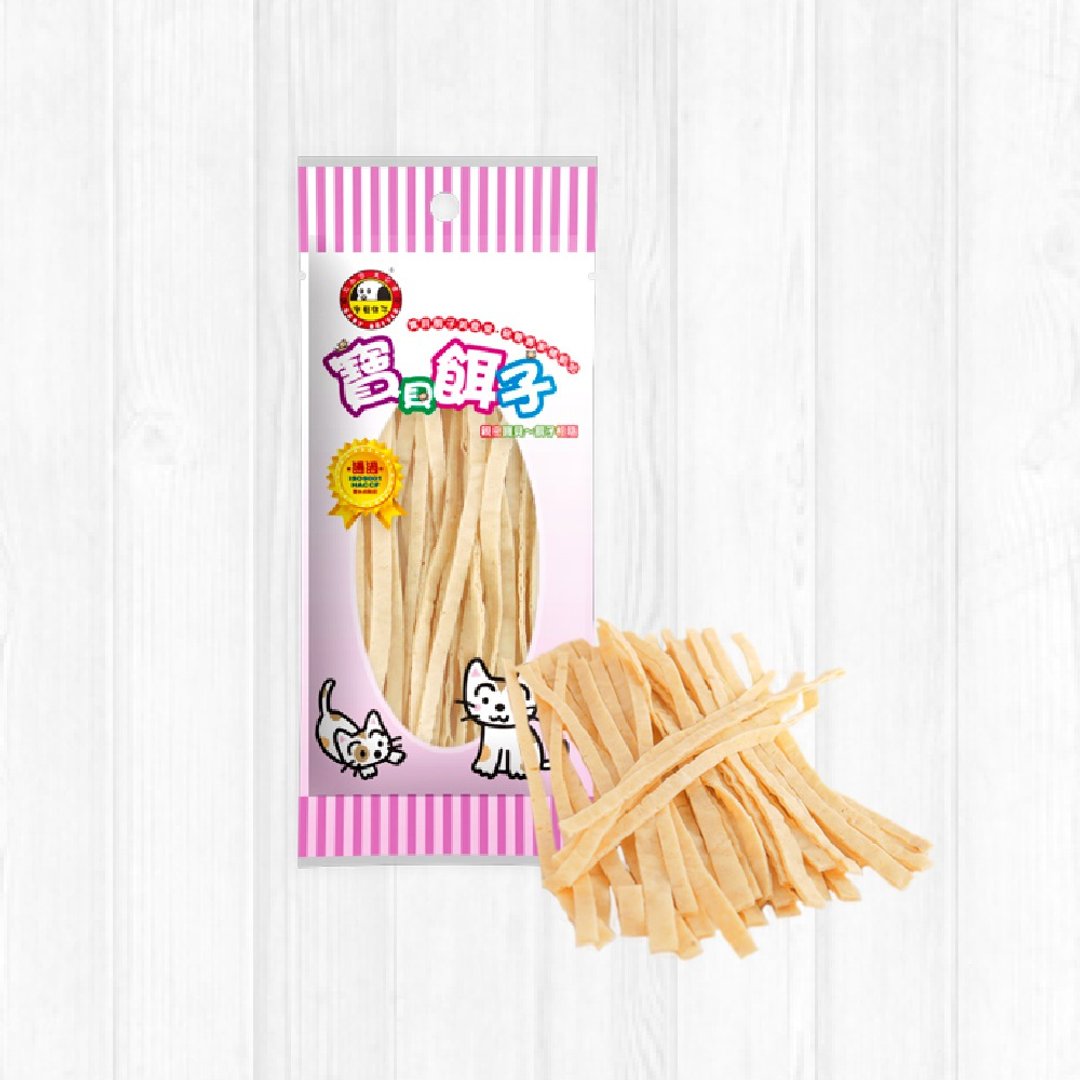 【宝贝饵子】661 鳕鱼香丝 18g 犬用零食 狗零食 - 零食/点心 - 新鲜食材 橘色