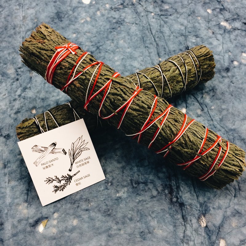 雪松薰香 - 香薰/精油/线香 - 木头 绿色