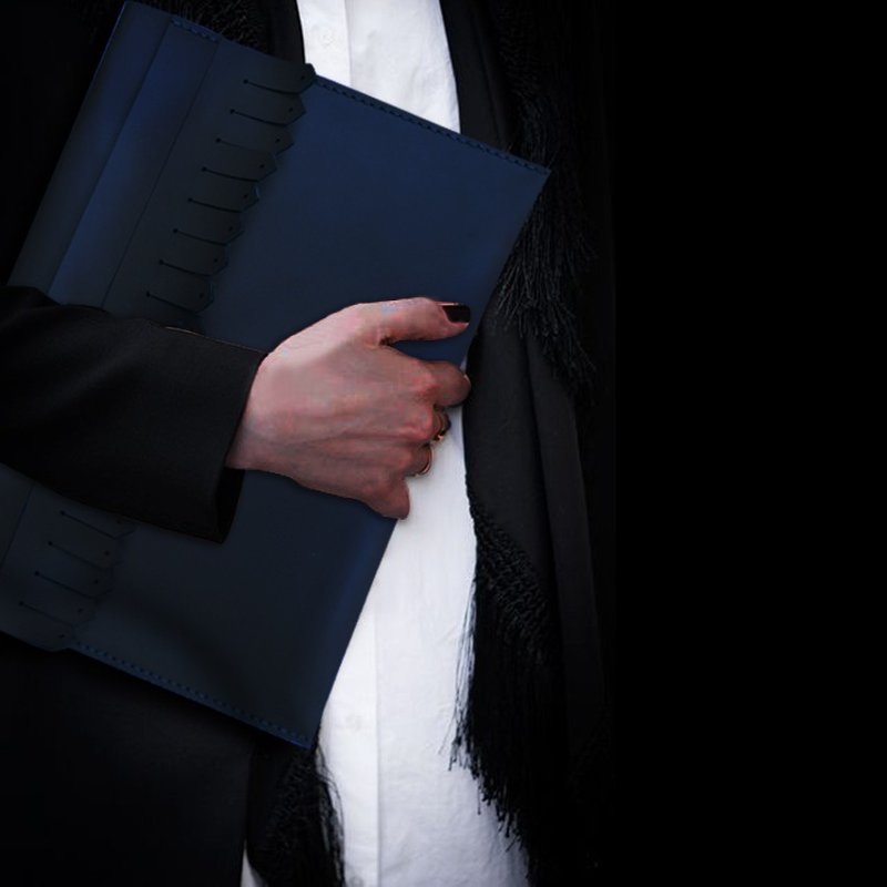 CLASSY CLUTCH - 其他 - 真皮 咖啡色