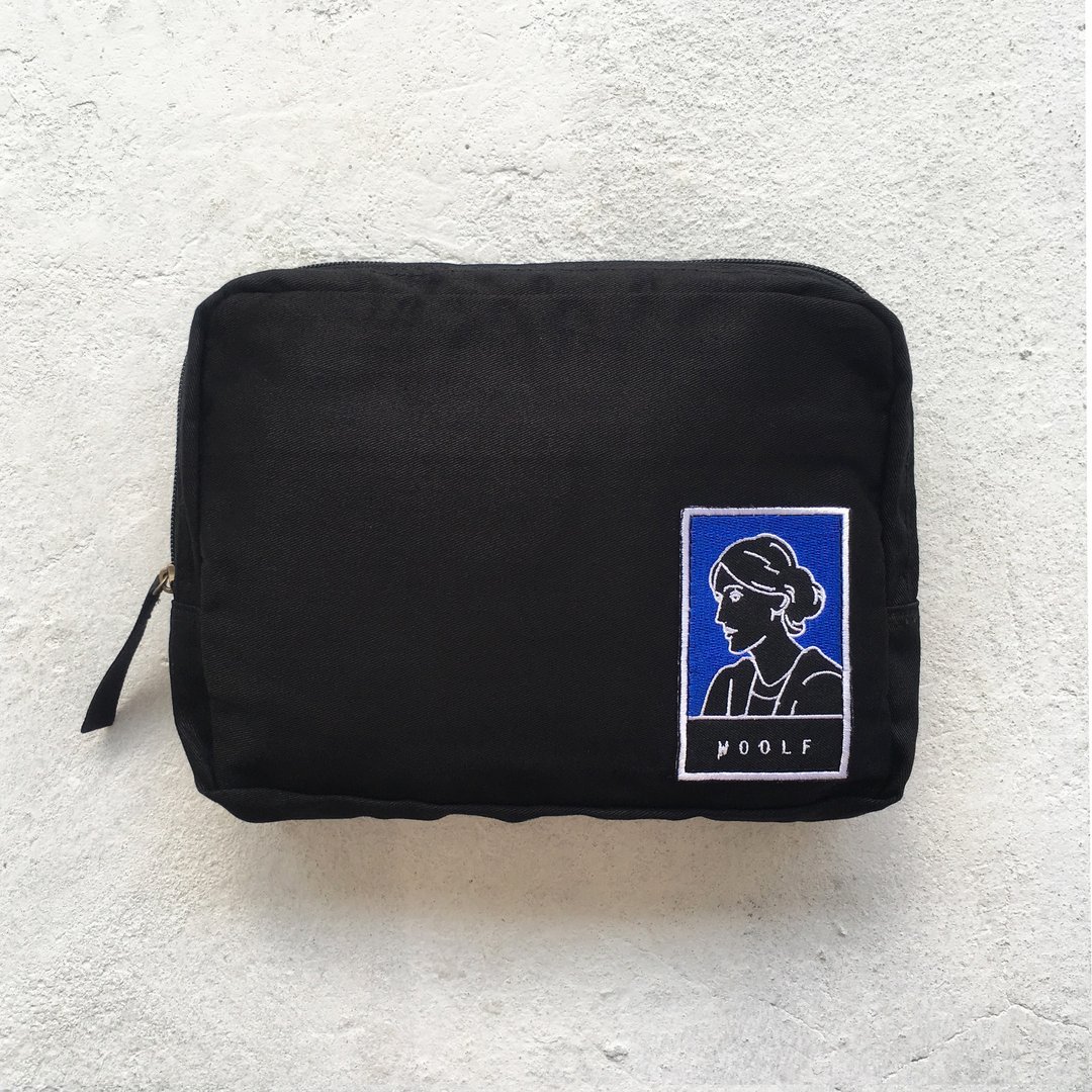 Woolf Book-Bag, Stationery Bag - 其他 - 棉 黑色