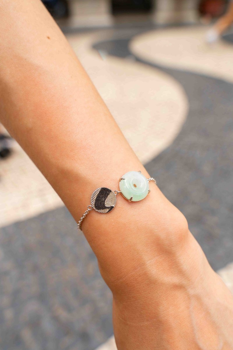 全球独家 澳门世遗翡翠系列: 石仔之路 - 手链/手环 - 其他材质 