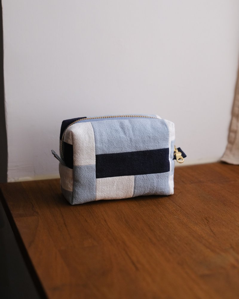 随身收纳小包 - 化妆包/杂物包 - 棉．麻 