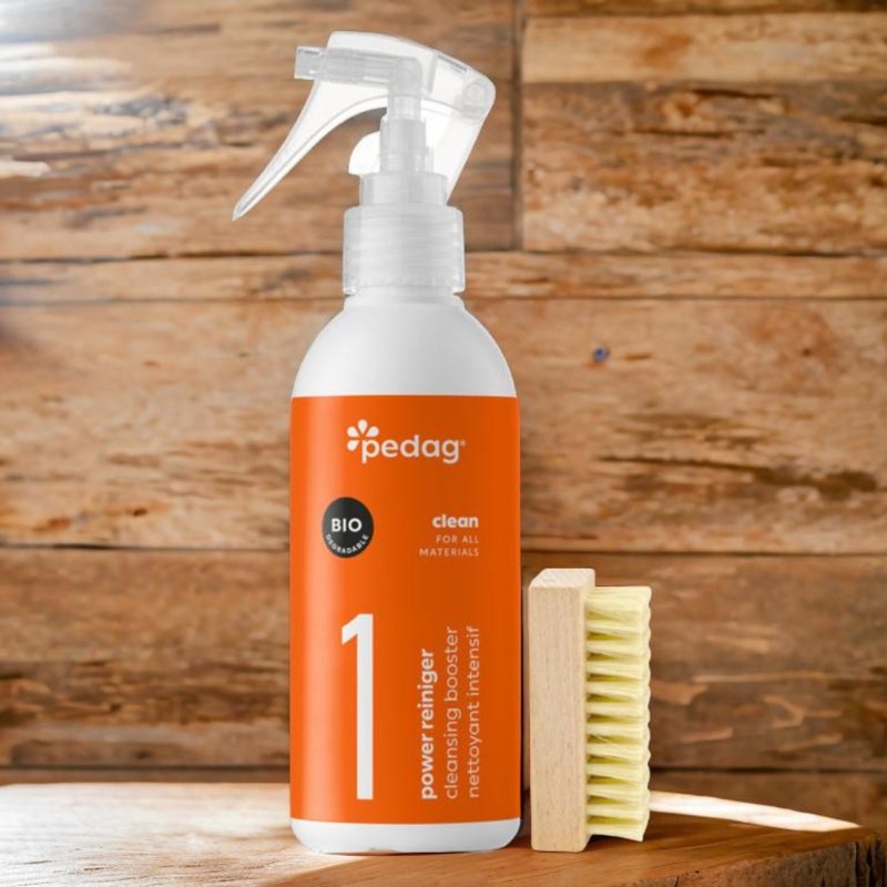 pedag - 德国运动鞋及皮革强力清洁剂组 - 含刷子和环保清洁泡沫 - 女款运动鞋/球鞋 - 其他材质 
