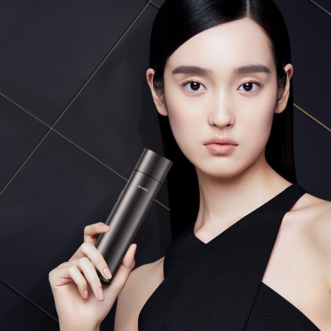 【AMIRO】时光机拉提美容仪 R1 PRO(赠专用凝胶1条) - 脸部按摩/清洁工具 - 其他材质 黑色