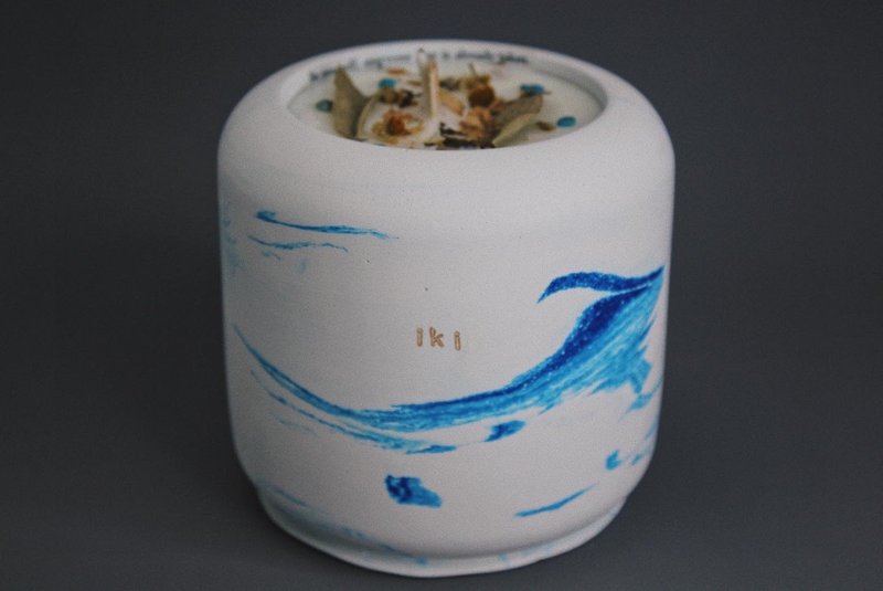 iki scent【定制化】丰盛款能量蜡烛 300ml - 蜡烛/烛台 - 蜡 