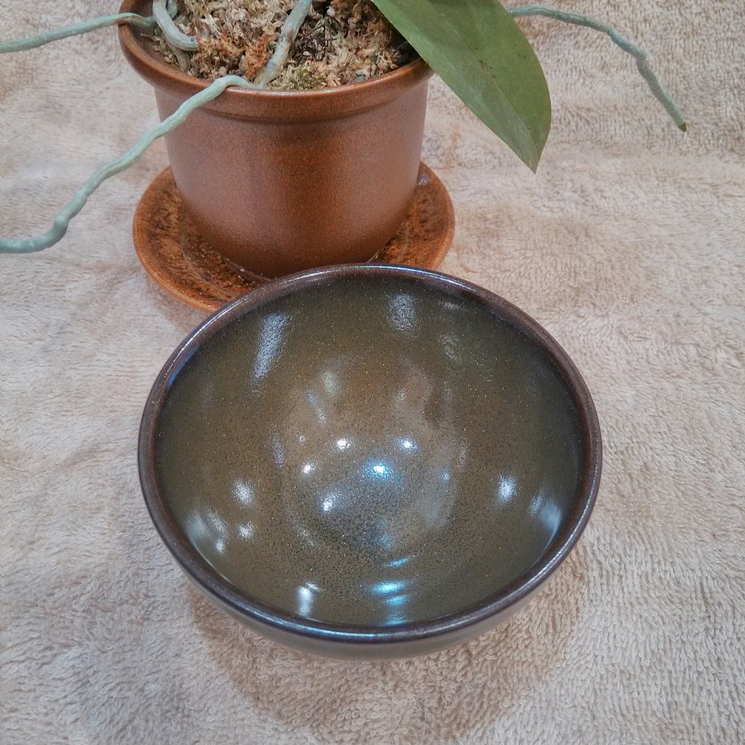 绿色洒金天目杯 - 茶具/茶杯 - 陶 绿色