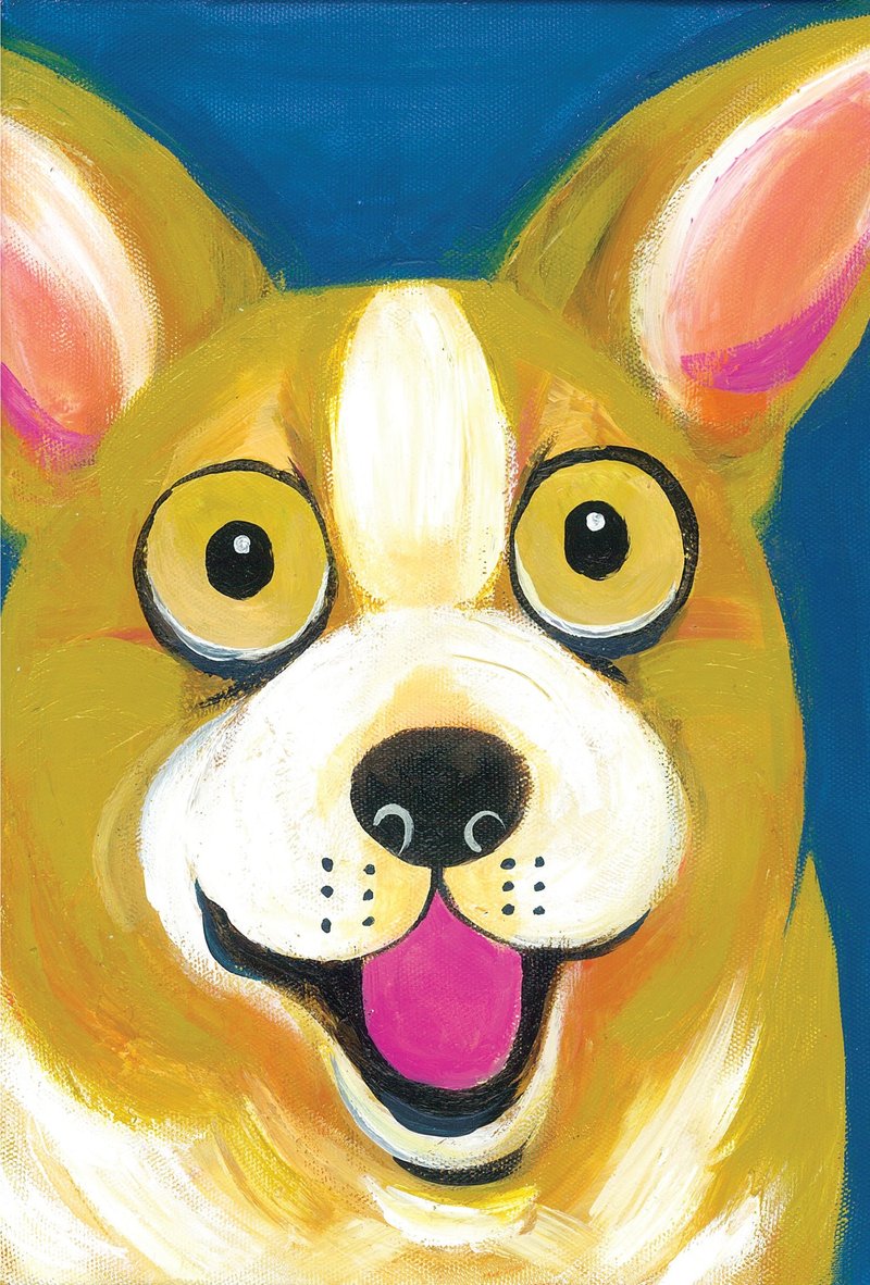 ✪柯基✪ 好朋友明信片/卡片 - 卡片/明信片 - 纸 