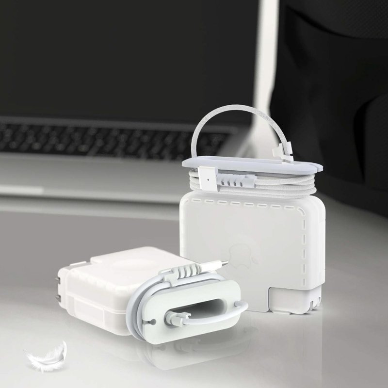 活动出清价 for MacBook Pro 原厂充电器线材收纳保护壳 140W - 电脑配件 - 其他材质 白色