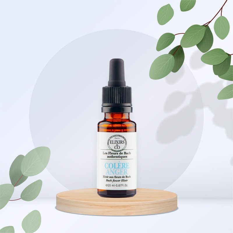 【法国有机巴赫花精】平复怒气复方花精 20ml - 其他 - 精油 白色
