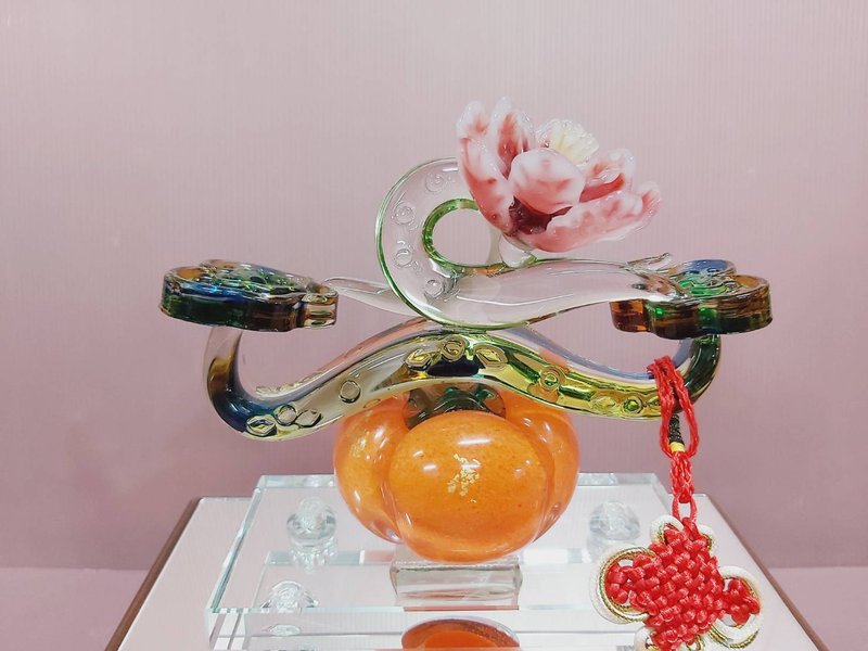 琉璃 富贵如意 退休礼物 升迁送礼 开幕礼物 新婚送礼 新居送礼 - 其他 - 其他材质 金色