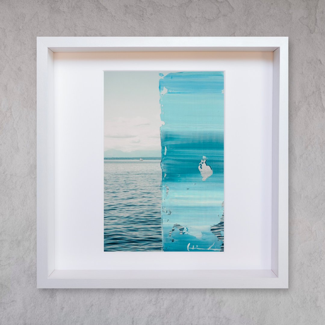 【海景】摄影挂画 - 简单挂画 客厅装饰 北欧风 - 海报/装饰画/版画 - 压克力 蓝色